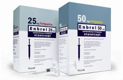 Etanercept (Enbrel, PFIZER) Ετανερσέπτη